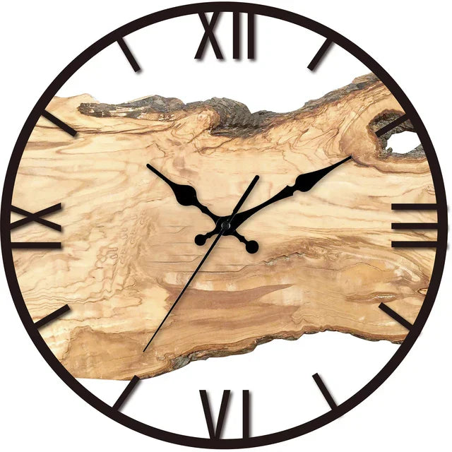 LucidHours | Horloge Murale Transparente | Design Moderne et Élégant