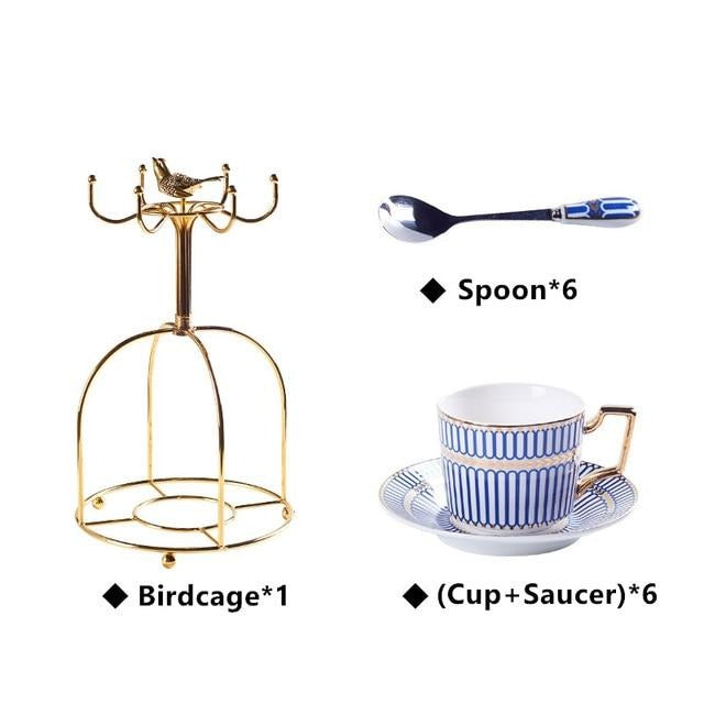 Collection de tasses à thé London – Élégance britannique en porcelaine fine