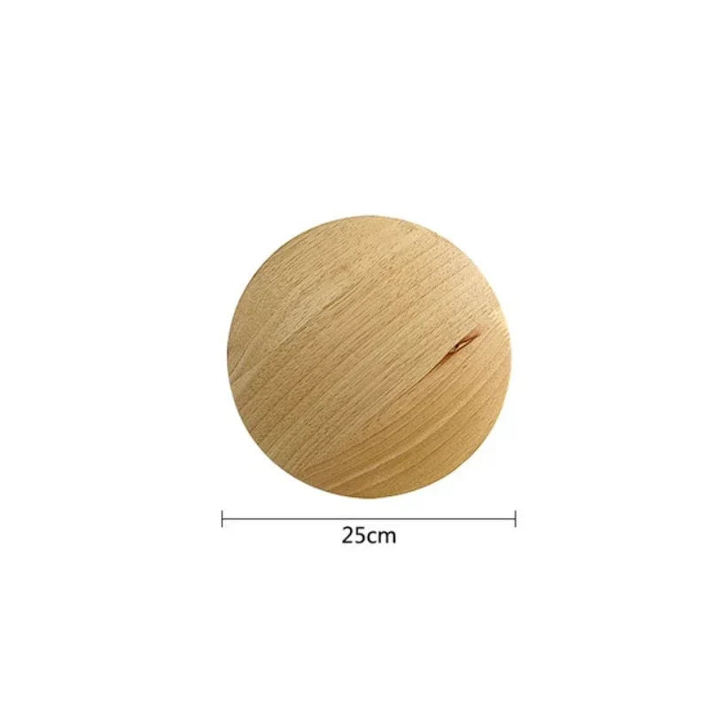 Applique Murale Scandinave en Bois Naturel, Design