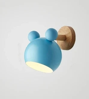 Applique murale enfant MickeyGlo - Lampe murale décorative en aluminium