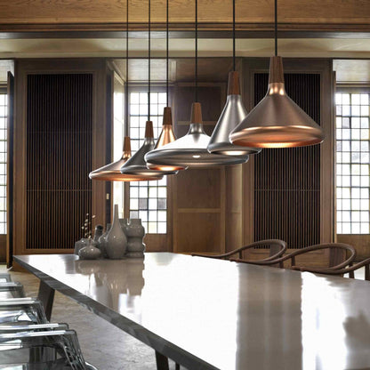Nori – Suspension Design en Bois et Métal Moderne