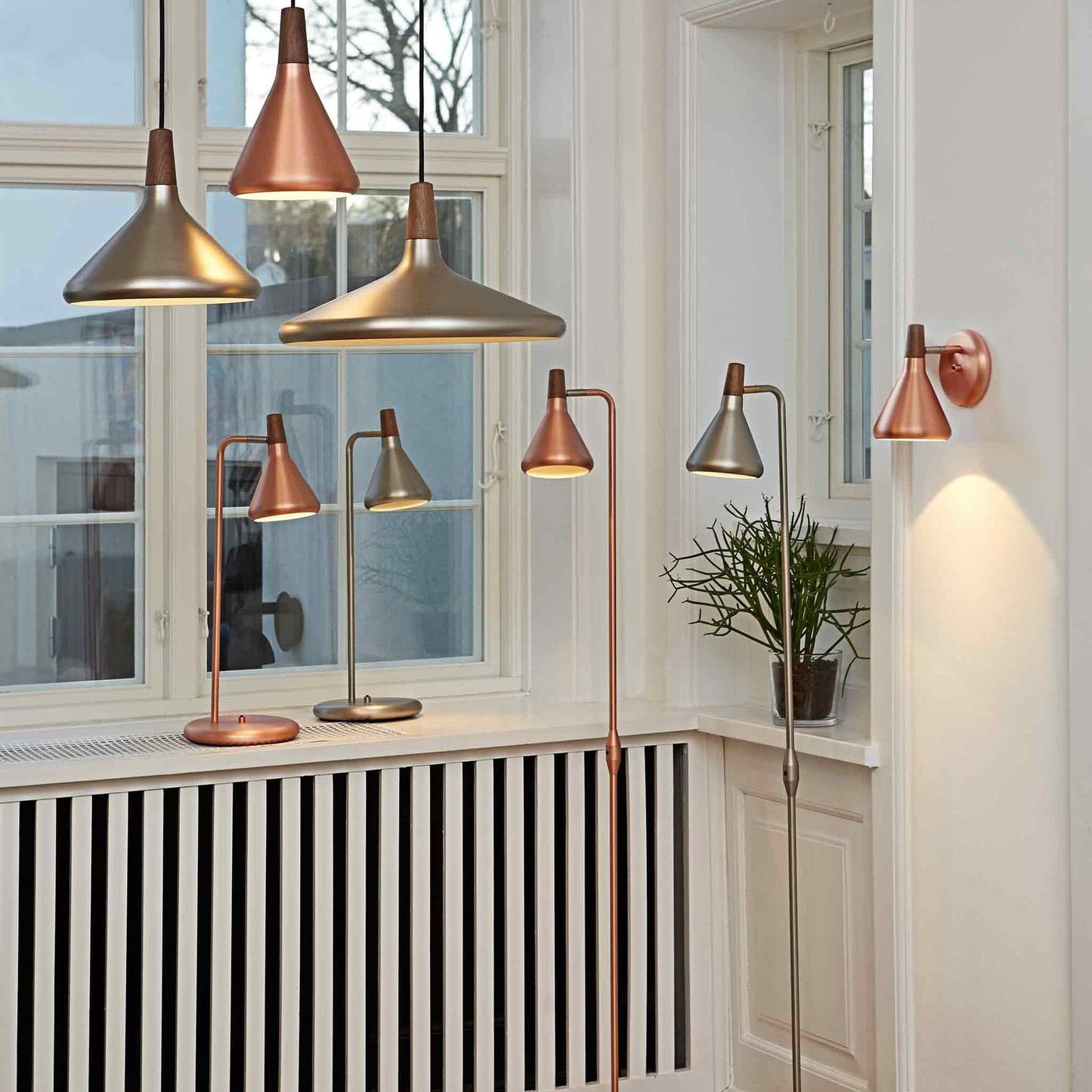 Nori – Suspension Design en Bois et Métal Moderne