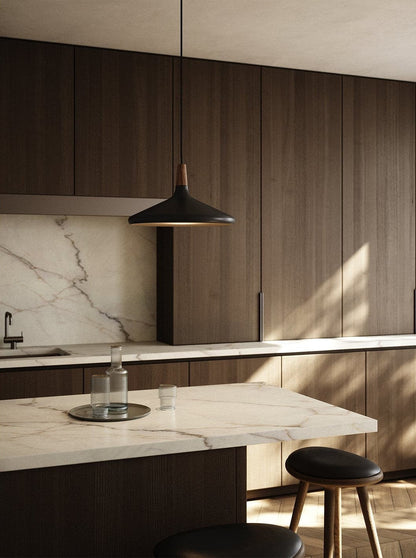 Nori – Suspension Design en Bois et Métal Moderne