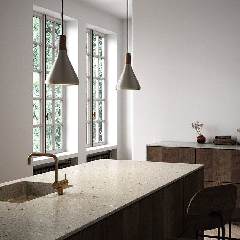 Nori – Suspension Design en Bois et Métal Moderne