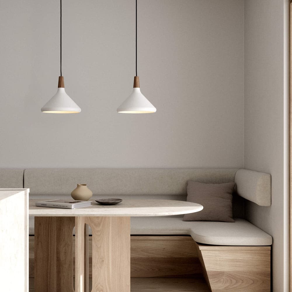 Nori – Suspension Design en Bois et Métal Moderne