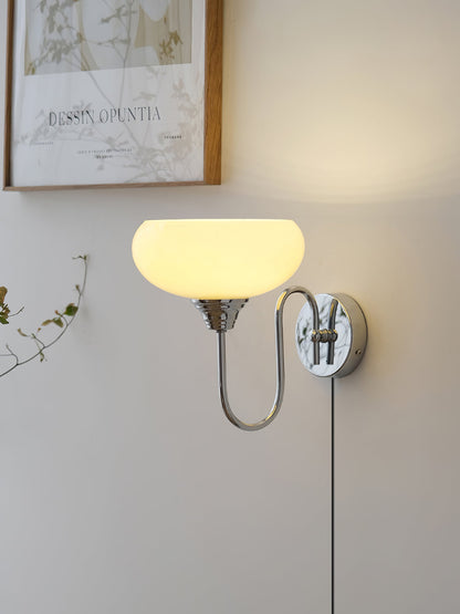 Applique Murale Verre Nova – Design avec Cordon