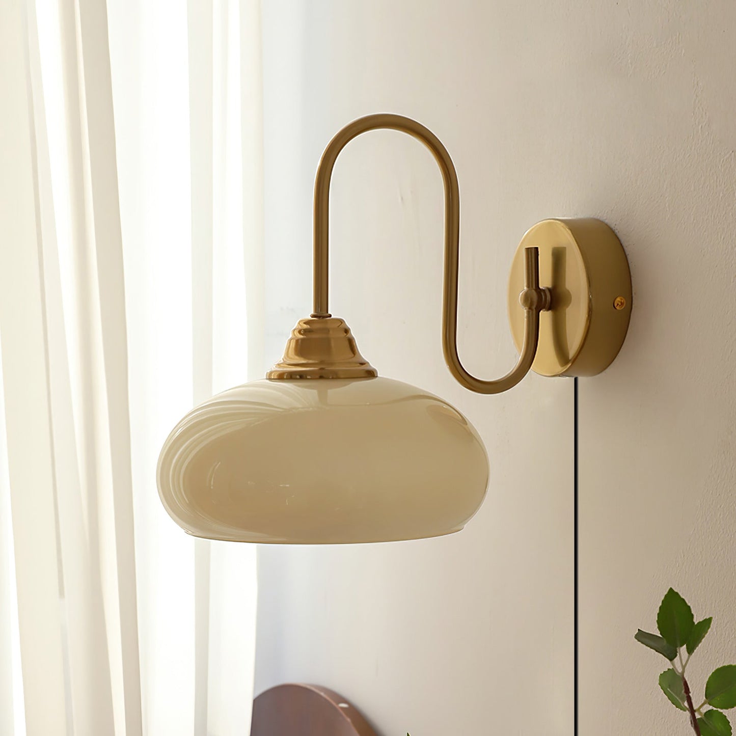 Applique Murale Verre Nova – Design avec Cordon
