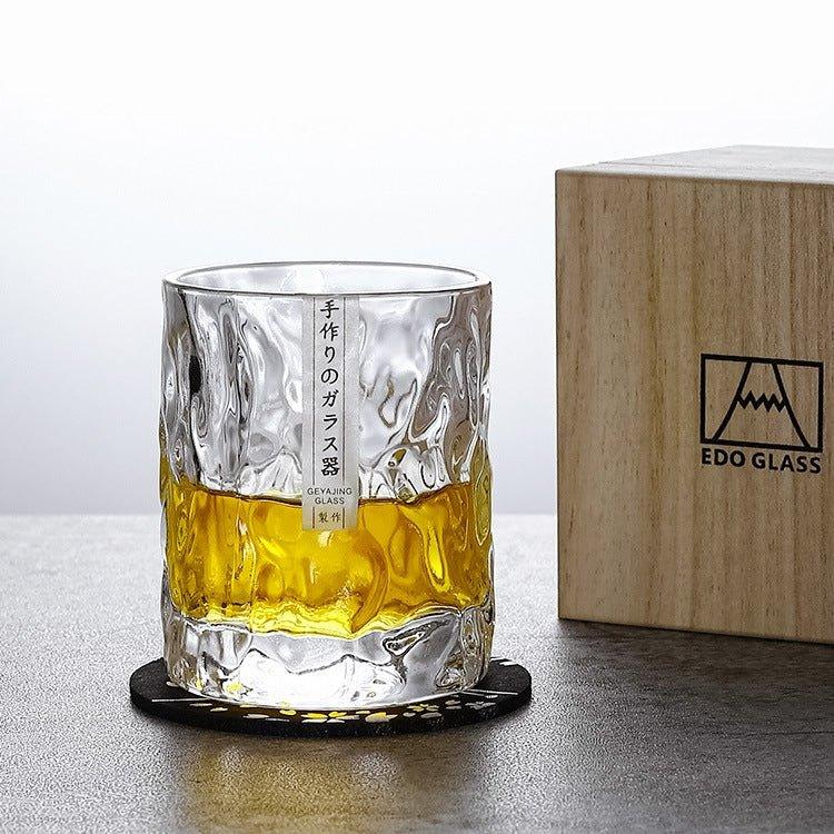 Verre à Whisky Japonais Style Edo Kiriko Glacier