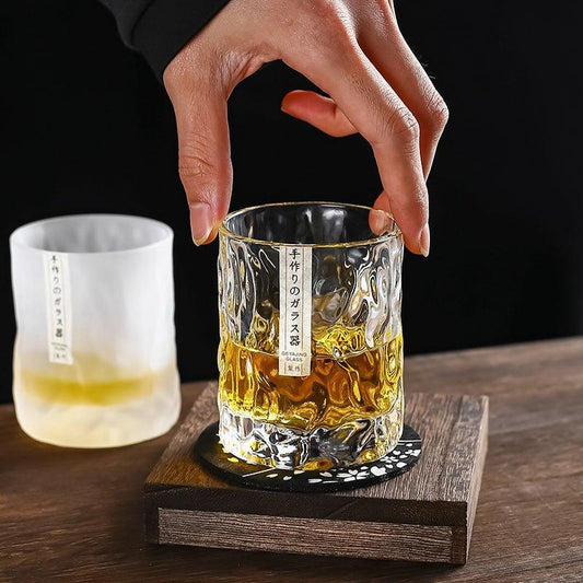 Verre à Whisky Japonais Style Edo Kiriko Glacier
