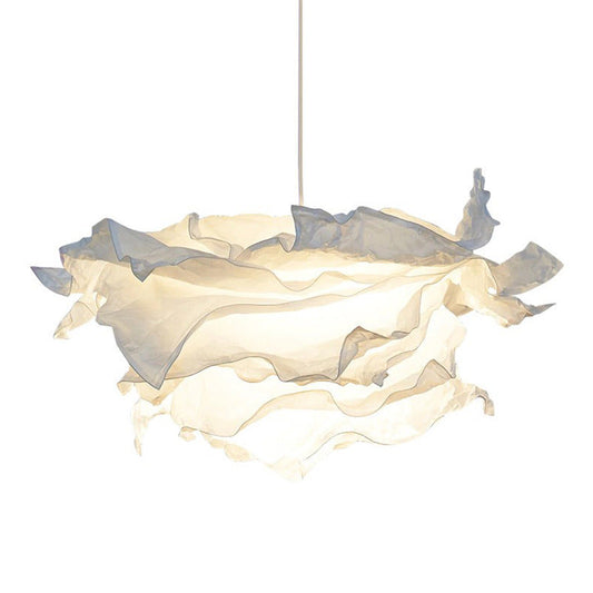 Suspension Nuage Scandinave en Papier Parchment