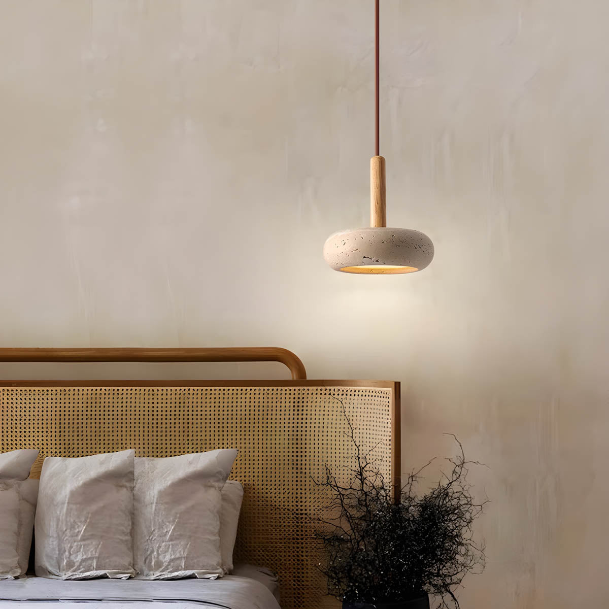Suspension Luminaire en Pierre Naturelle OSHO