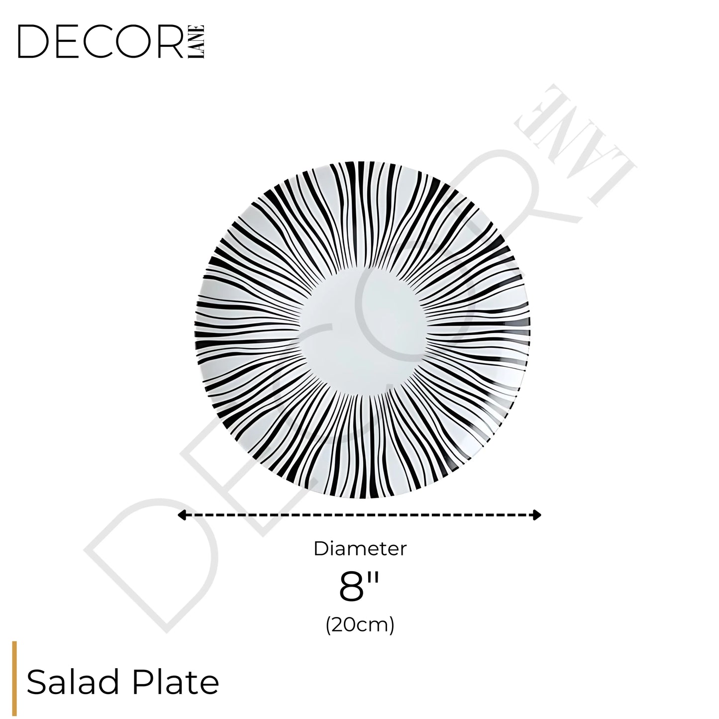 Collection d'assiettes Zaphire – Élégance artistique en porcelaine fine