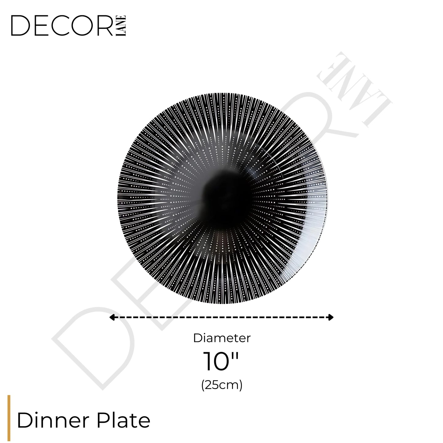 Collection d'assiettes Zaphire – Élégance artistique en porcelaine fine