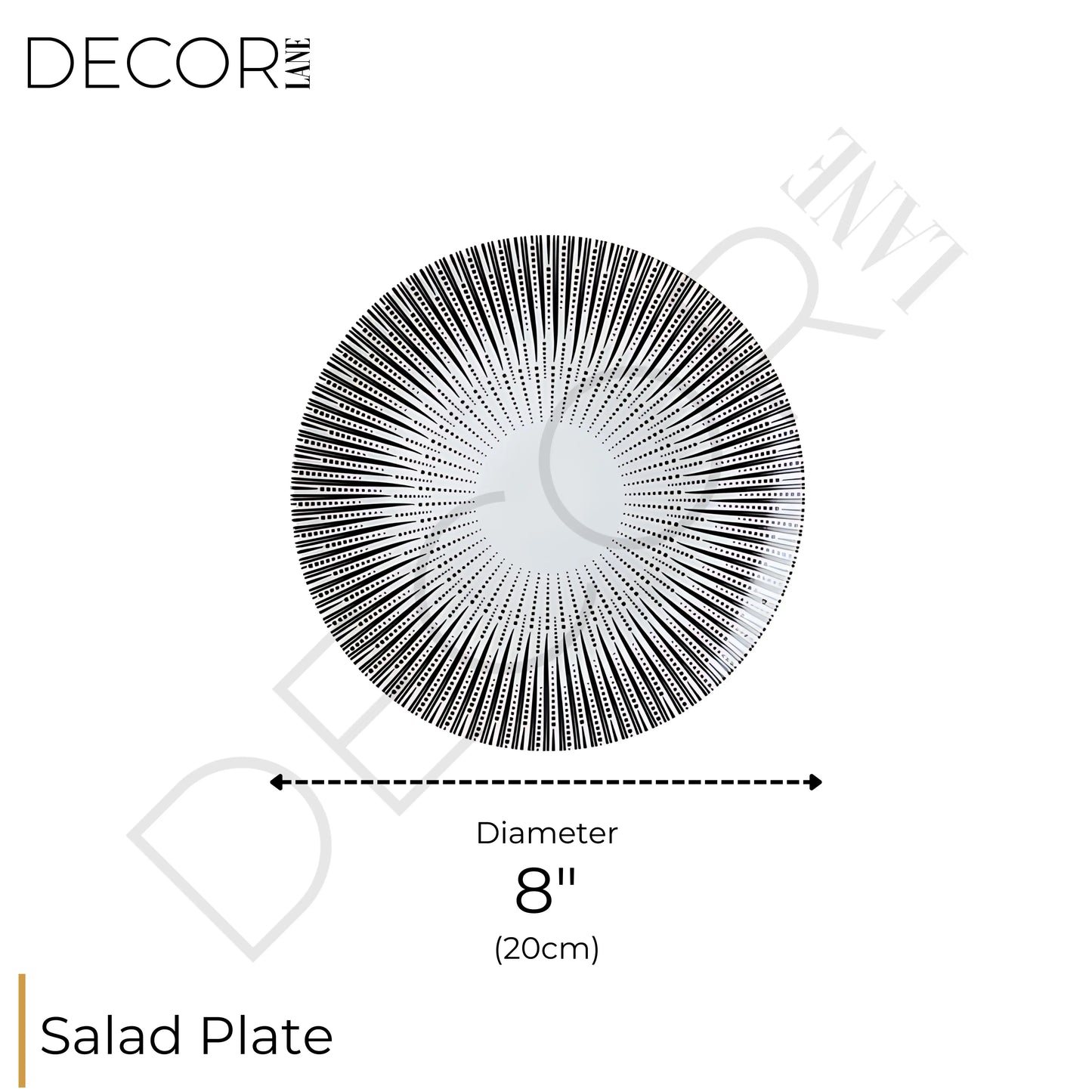 Collection d'assiettes Zaphire – Élégance artistique en porcelaine fine