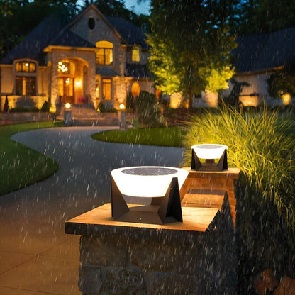 Lampe Solaire de Jardin Style Japonais – Éclairage Zen et Éco-Responsable pour Extérieur