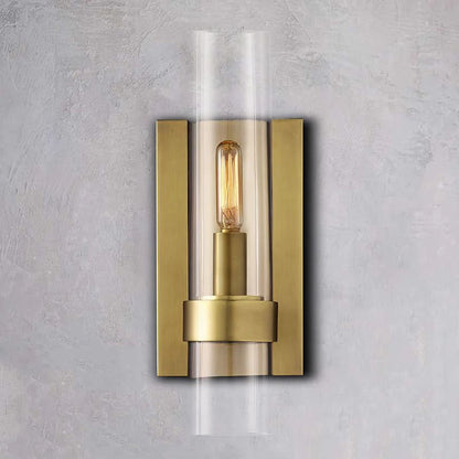 Applique Murale Ravelle, Laiton et Verre Soufflé, 2700K