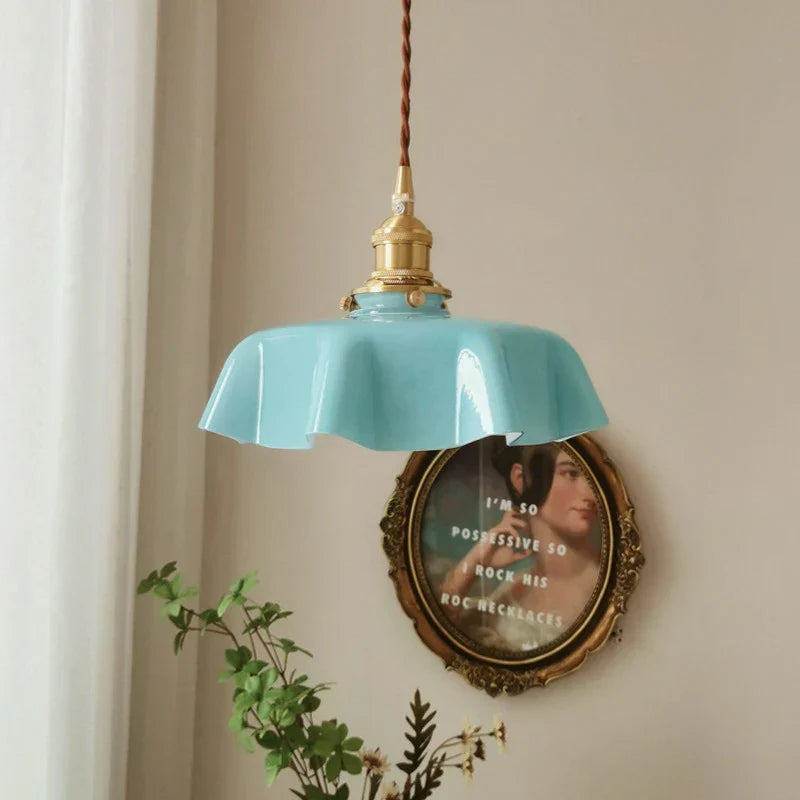 Suspension en laiton style FrenchElegance – éclairage décoratif intérieur