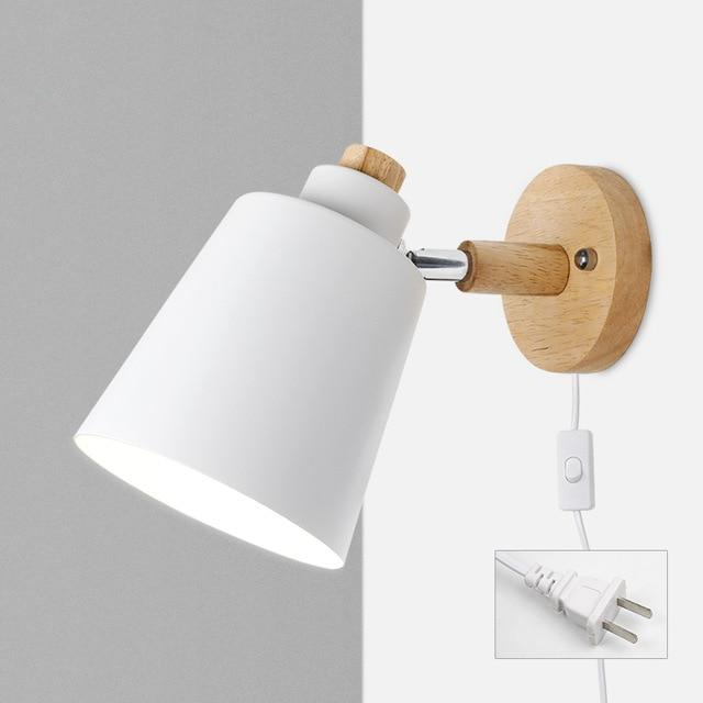 Rotating – Lampe de Lecture Murale avec Prise et Support Pivotant