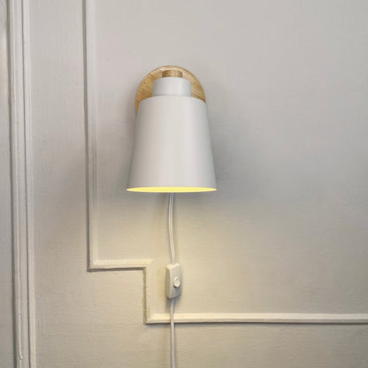 Rotating – Lampe de Lecture Murale avec Prise et Support Pivotant