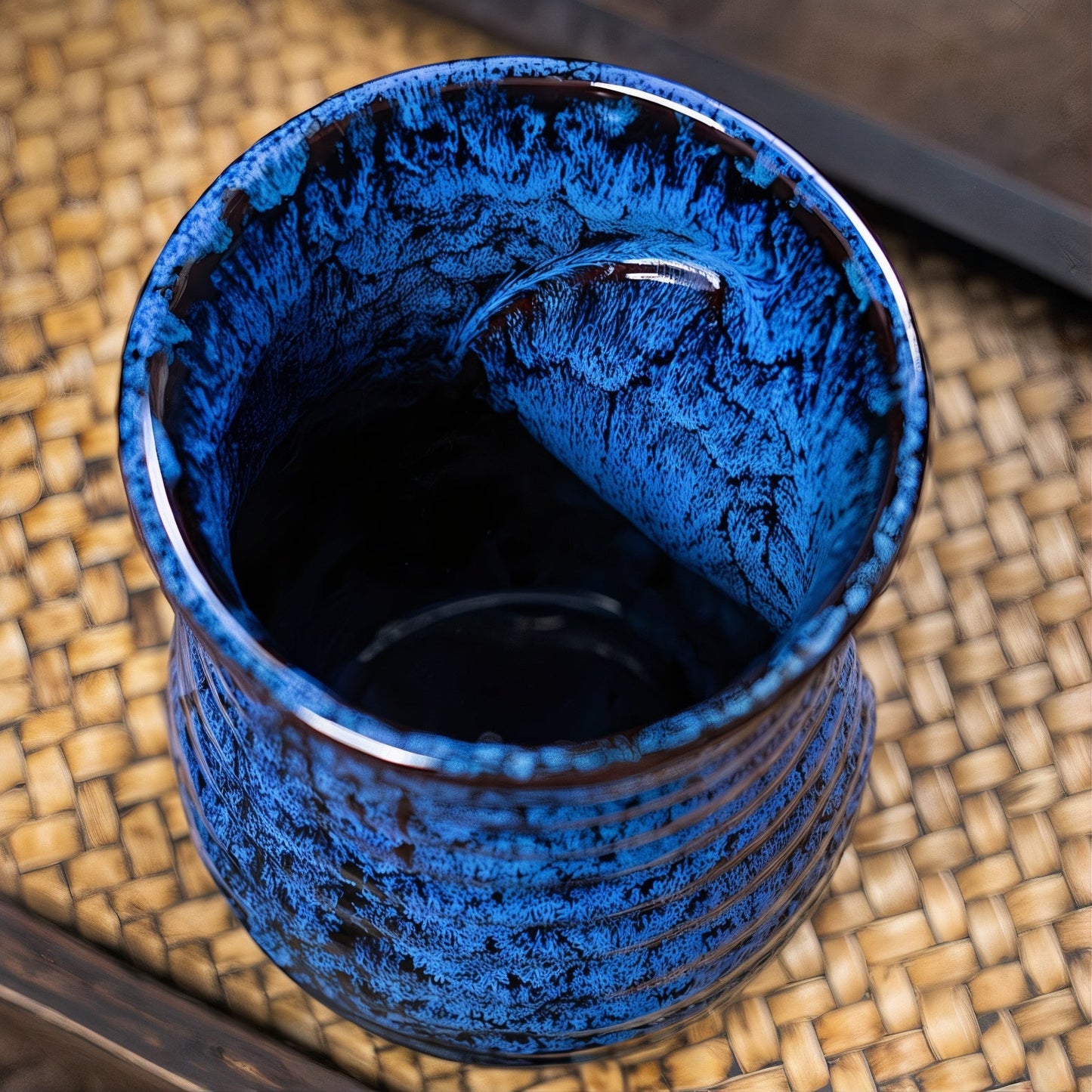 Grandes Tasses à Café Céramiques Abstraites