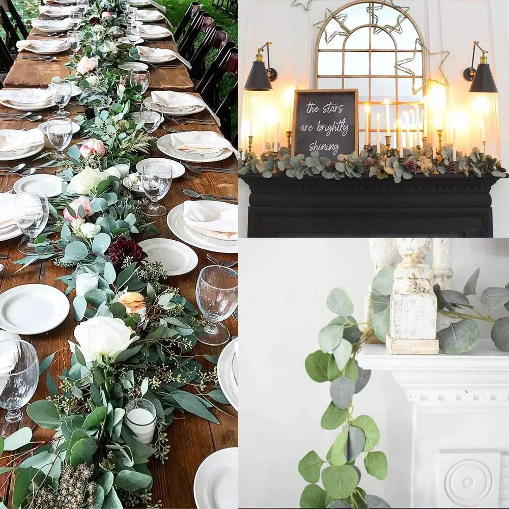 Guirlande d'Eucalyptus Artificiel - Lot de 2