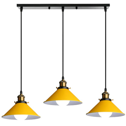 Lustre Vintage Loft | Lampe Plafonnier Industrielle à Suspension pour Éclairage Intérieur