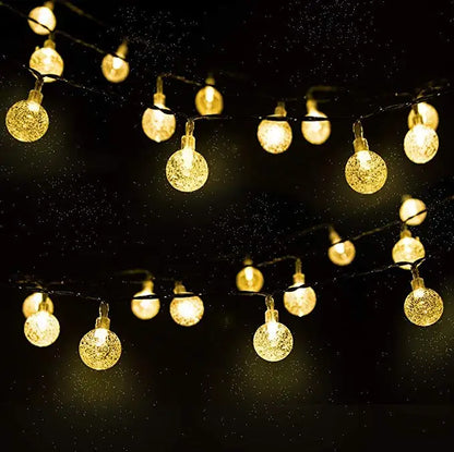 Guirlande solaire scintillante pour extérieur – 10 mètres