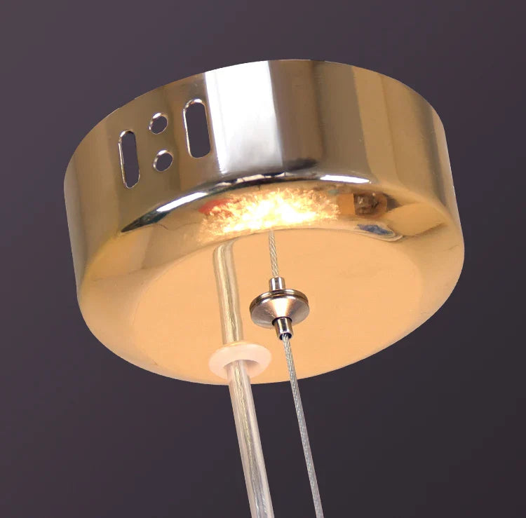 Suspension Boule de Feu en Cristal – Un Éclat Moderne pour Sublimer Votre Intérieur