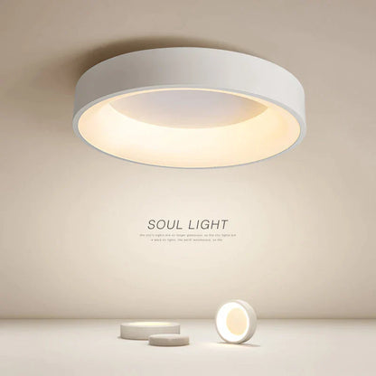 Plafonnier LED Nordique | Éclairage Moderne pour Salon, Chambre et Bureau