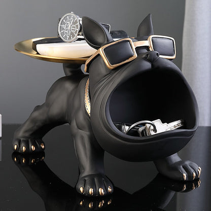 Panier de Rangement et Plateau Bodybuilder Bulldog | Design Original et Pratique