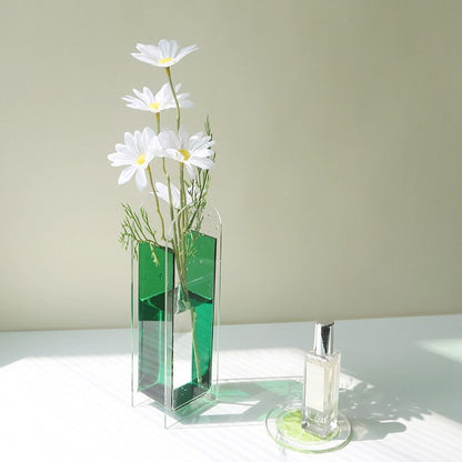 Vase à Fleurs en Acrylique Coloré – Une Explosion de Couleurs Modernes pour Votre Intérieur