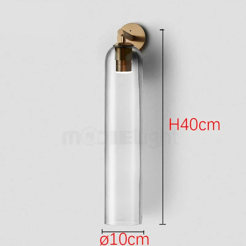 Applique Murale Verre Moderne LED Design Couleurs