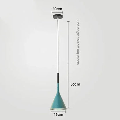 Suspension Nordique Moderne Multicolore
