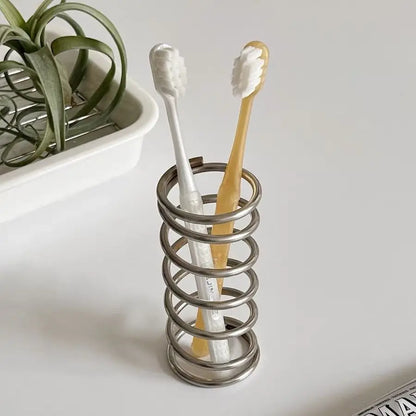 Support de Ressort Cylindrique en Acier Inoxydable – Stabilité et Élégance pour un Usage Polyvalent