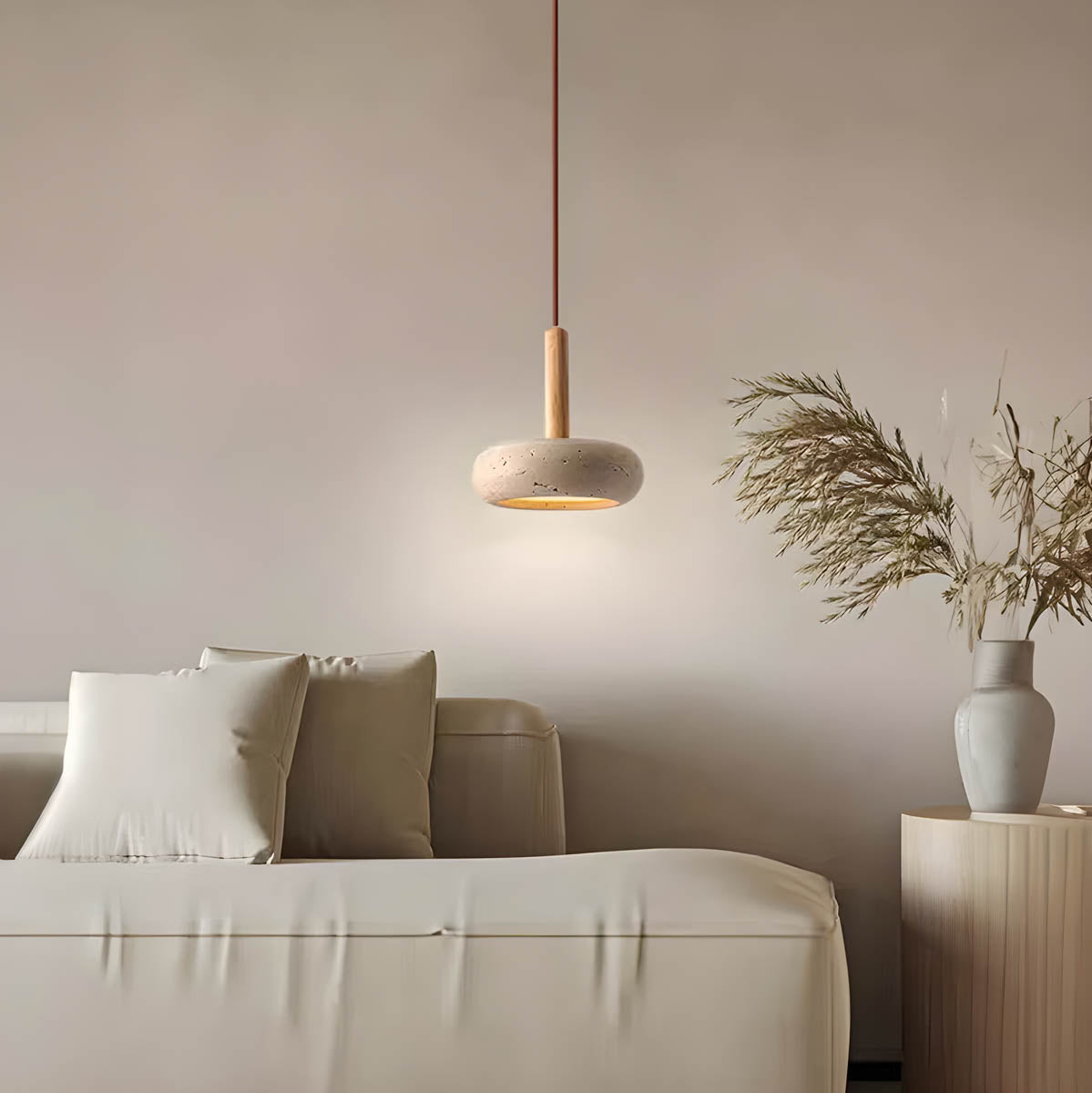 Suspension Luminaire en Pierre Naturelle OSHO
