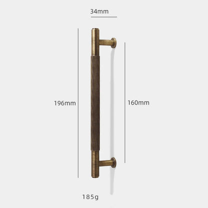 Poignée de Meuble Laiton Antique, Finition Bronze
