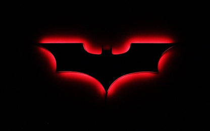 Applique murale LED Batman moderne avec télécommande sans fil