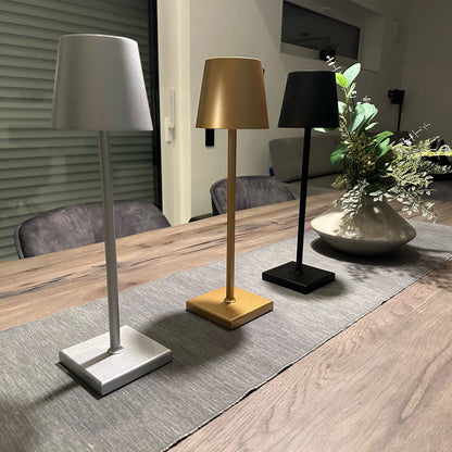 Lumière Nordique | Lampe de Table Rechargeable Sans Fil | Éclairage Pratique et Moderne