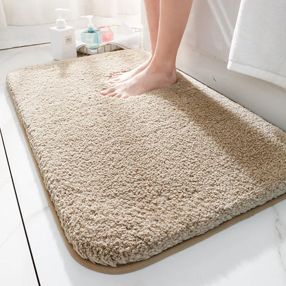 Tapis de Bain Ultra-Épais en Microfibre Antidérapant