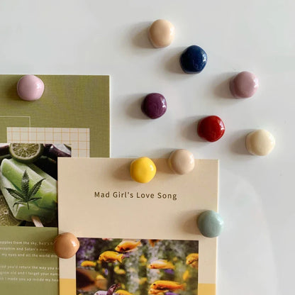 Ensemble de Magnets Boules Macaron – Une Touche Ludique pour Votre Cuisine