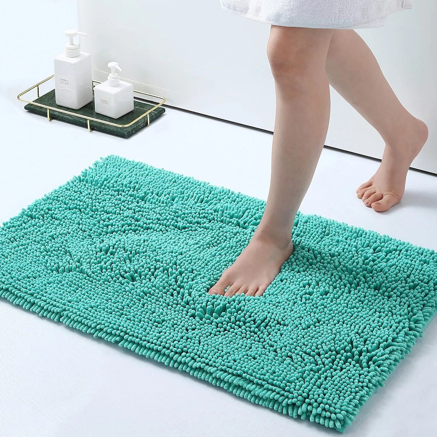Tapis de Bain Épais Antidérapant – Confort et Sécurité pour Votre Salle de Bain