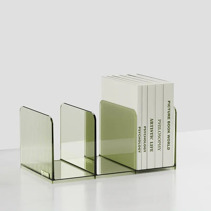 Range-Livres Transparent Design – Support de Rangement PET