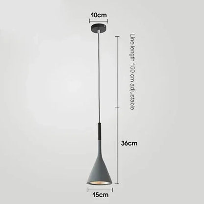 Suspension Nordique Moderne Multicolore