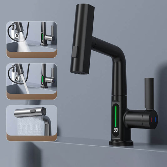 Robinet de Cuisine Flexible avec Indicateur de Température – Polyvalent, Économique et Facile à Installer