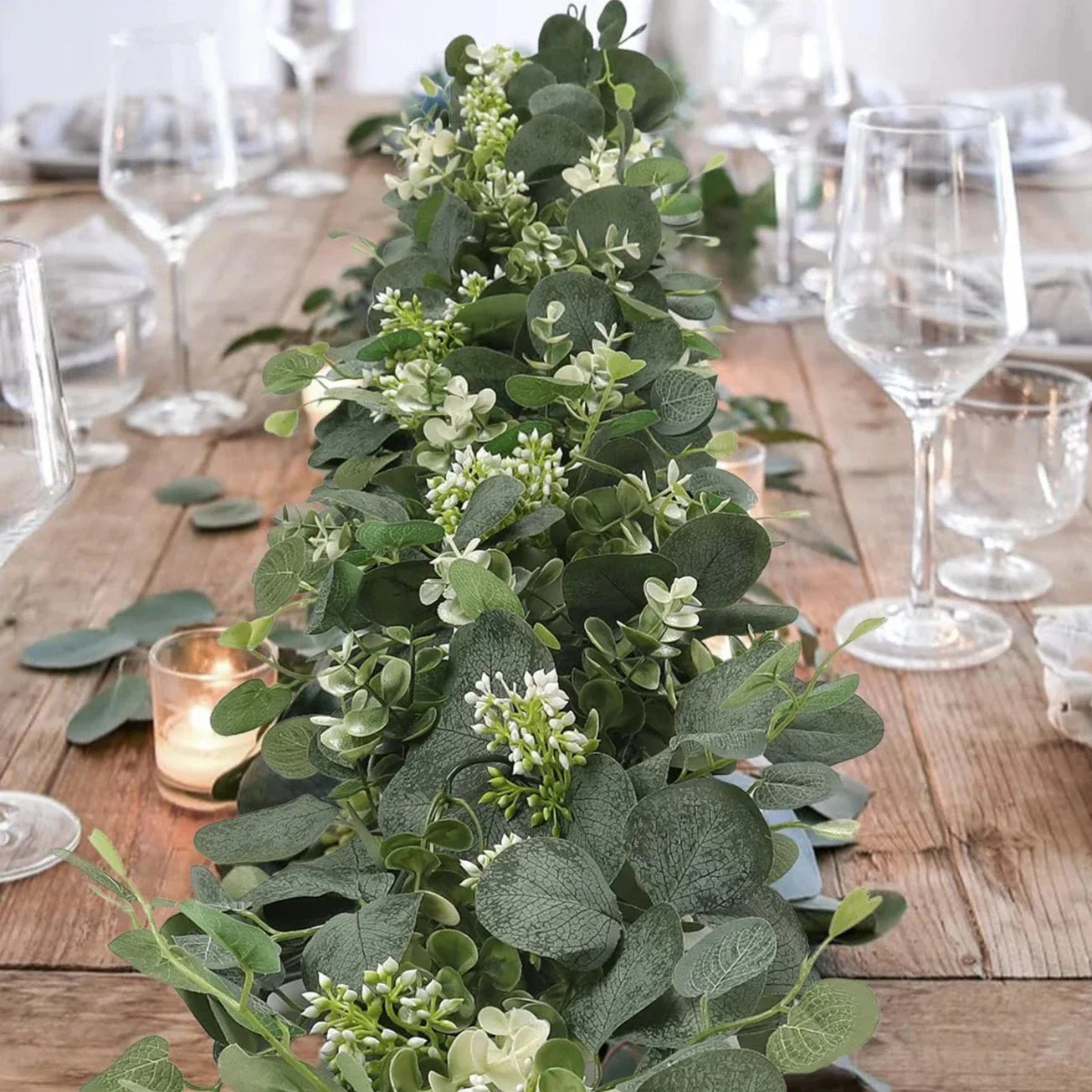 Guirlande d'Eucalyptus Artificiel - Lot de 2