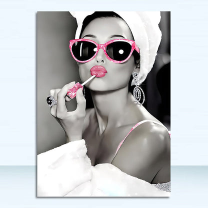 Tableau Déco Toilettes "Oui, c’est une peinture" – Humour et Style pour Vos Murs