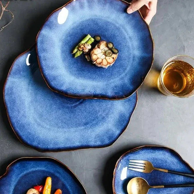 Ensemble 4 Pièces Laguna Kiln – Élégance Artisanale et Fonctionnelle