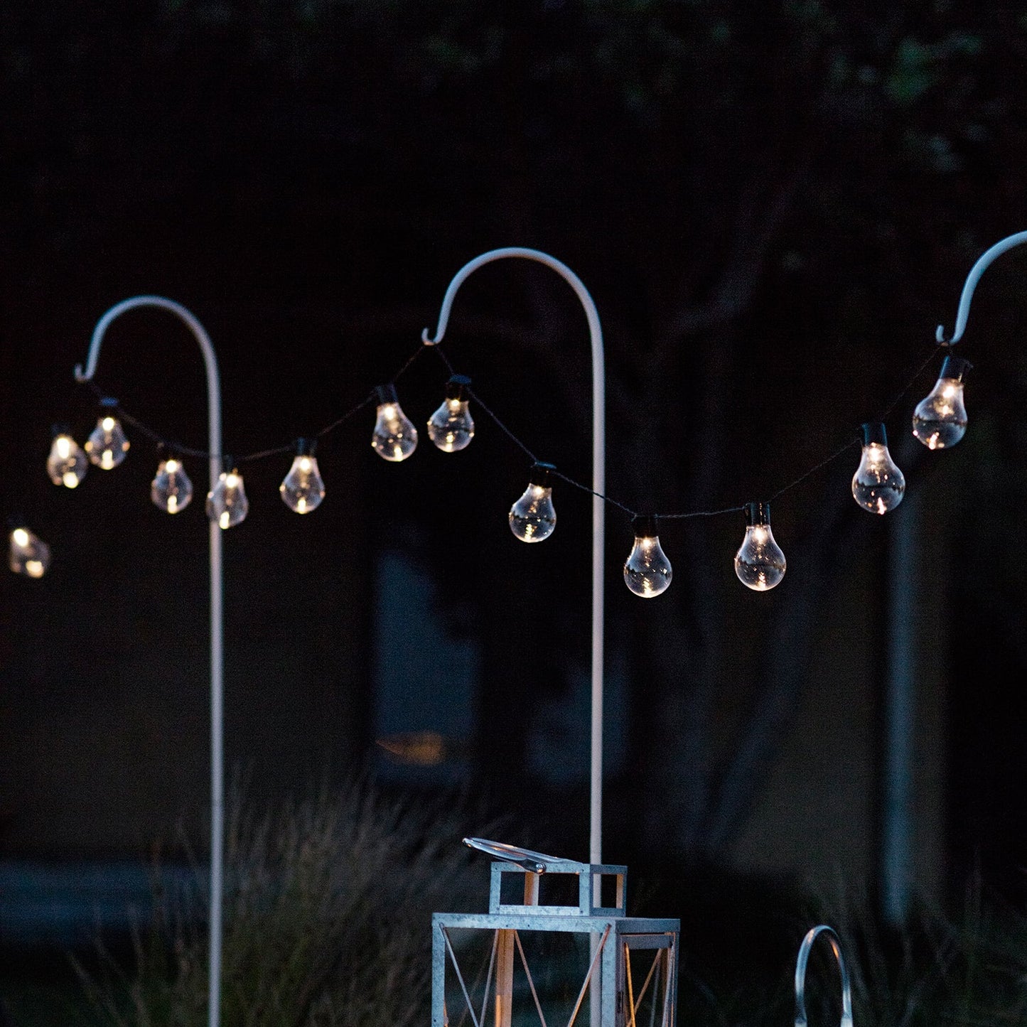 Guirlande Lumineuse Solaire Cirque - 20 Lampes Blanc Chaud | Ambiance Festive