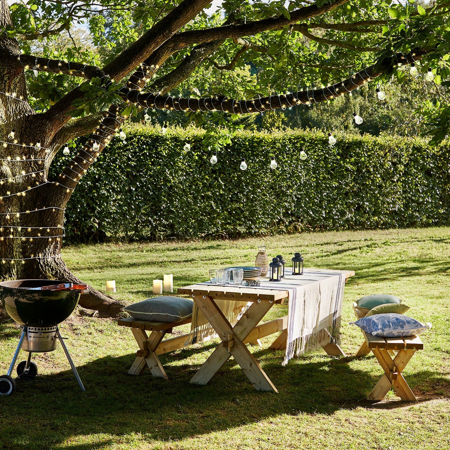 Guirlande Lumineuse Solaire Cirque - 20 Lampes Blanc Chaud | Ambiance Festive