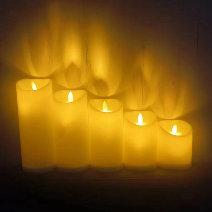 Bougies Sans Flamme Fondantes – Une lueur apaisante sans compromis